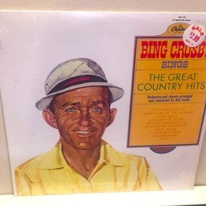 1960s Never opened Bing Crosby vinyl record.